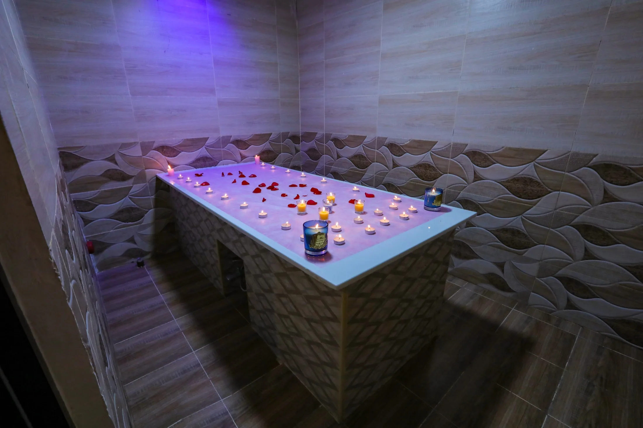 Marina VIP Spa hammam candle room