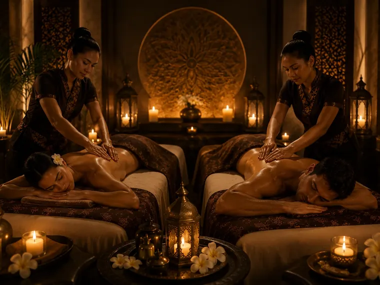 Couples Massage treatment at Impressive Spa, Dubai Marina