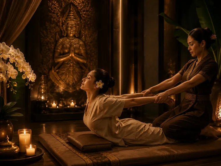 Thai Massage treatment at Impressive Spa, Dubai Marina