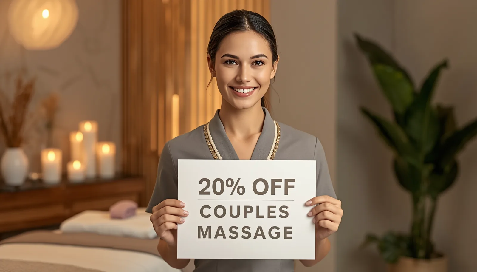 20% off couples massage