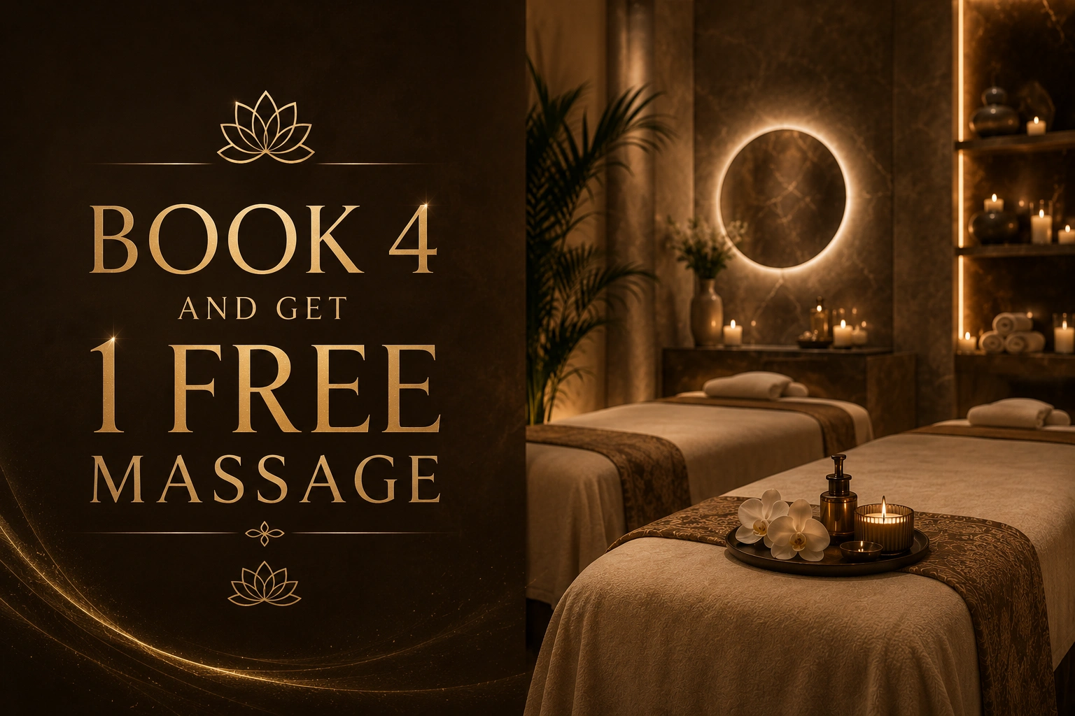 Loyalty deal book 4 get 1 free at Impressive Spa Marina