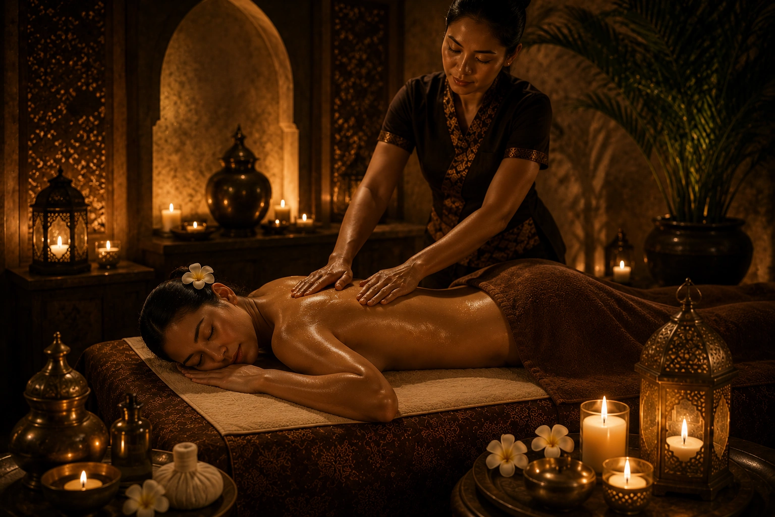 Luxury full body massage at Impressive Spa Marina Dubai Marina