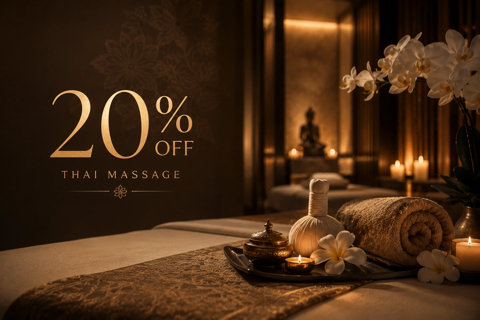 20% off Thai Massage at Impressive Spa Marina Dubai Marina